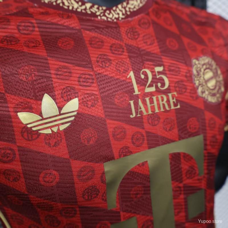 Camisa Bayern de Munique 24/25 Aniversário 125 Anos - (Jogador)