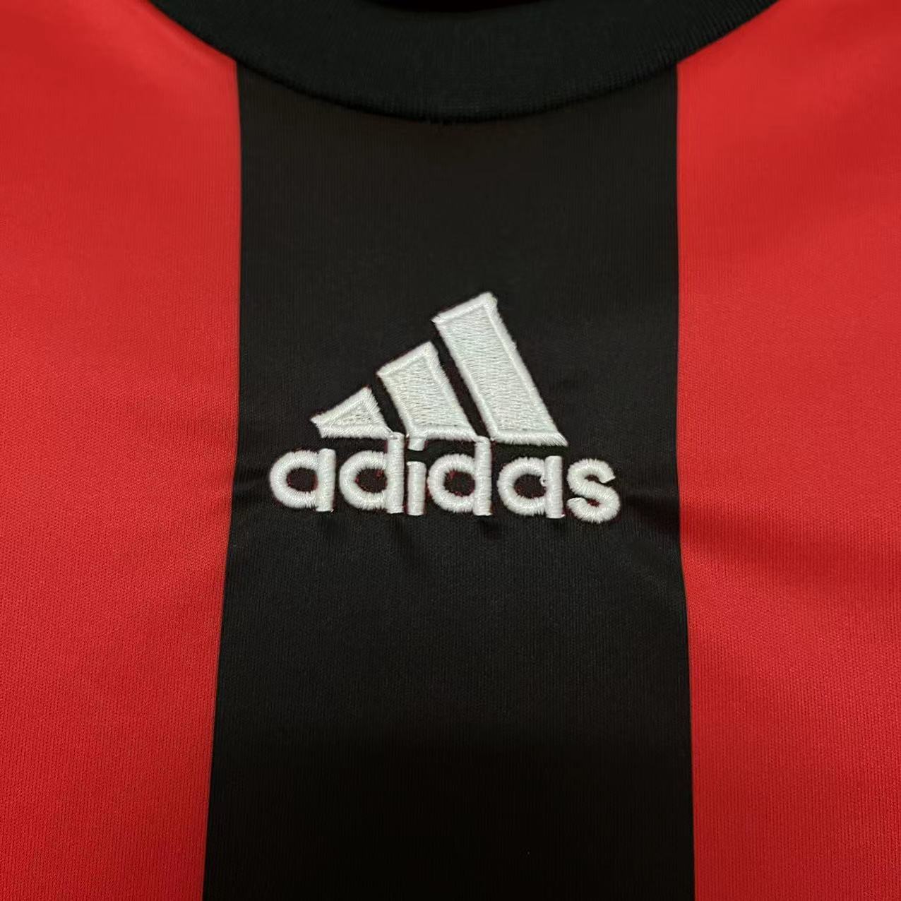 Camisa Milan 08/09 Home - (Retrô) Manga Longa
