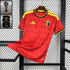 Camisa Bélgica 2026 Home - (Com Patchs) (Torcedor)