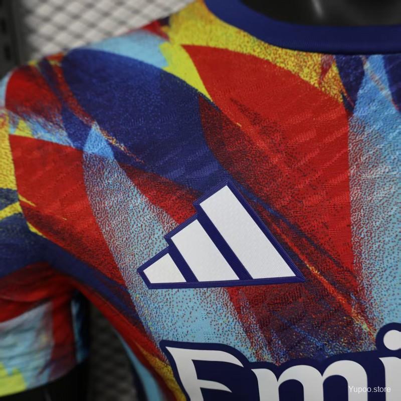 Camisa Arsenal 25/26 Pré-Jogo Home - (Jogador)