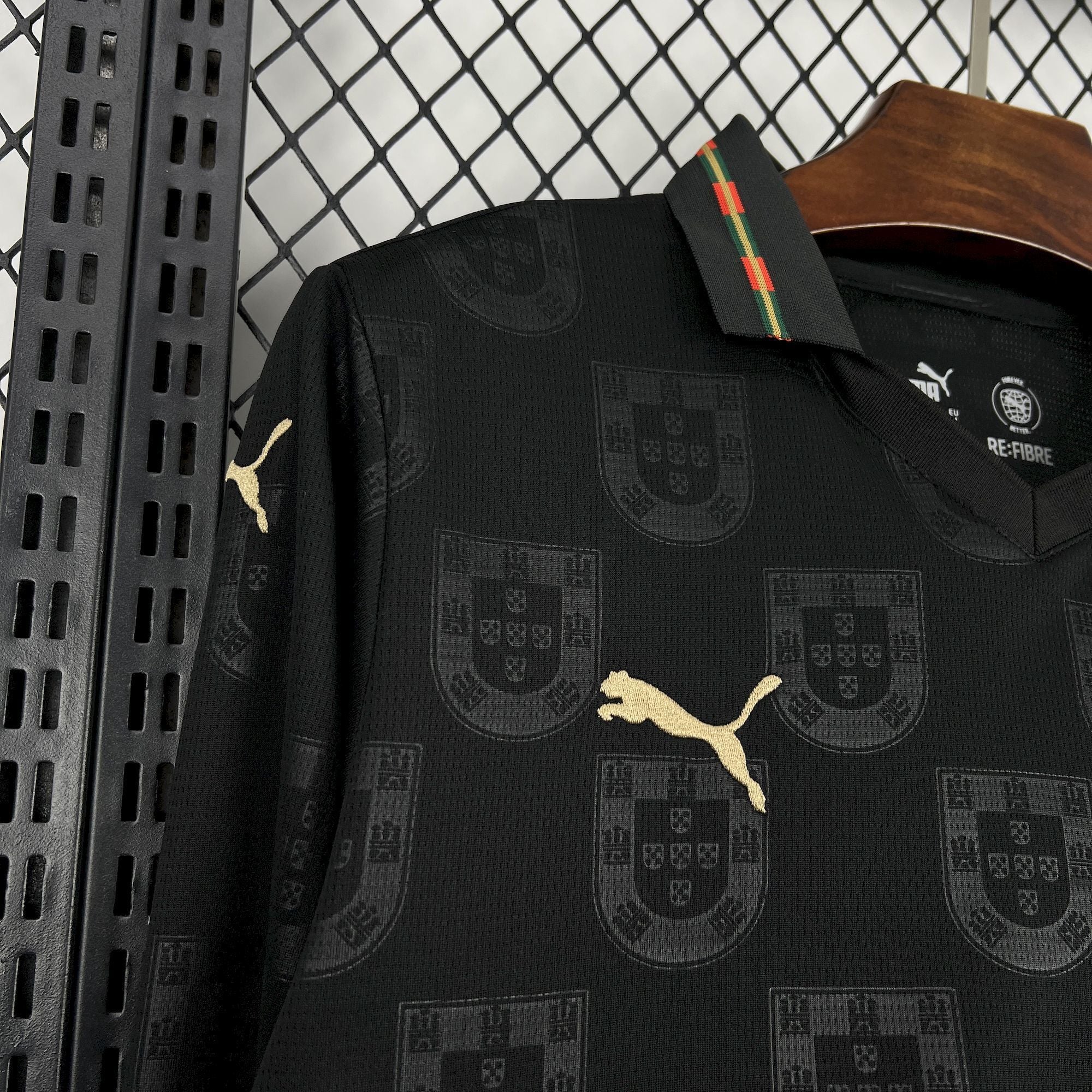 Camisa Portugal 2026 Pantera Negra - (Torcedor) Manga Longa