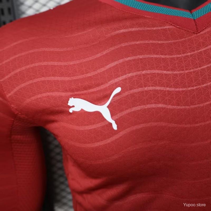 Camisa Portugal 2026 Home - (Jogador) Manga Longa
