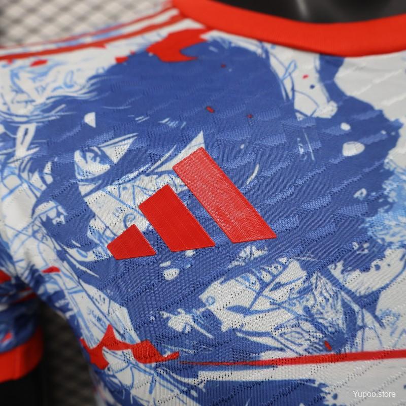 Camisa Japão 2025 Edição Especial (Shingeki no Kyojin - Mikasa) - (Jogador)