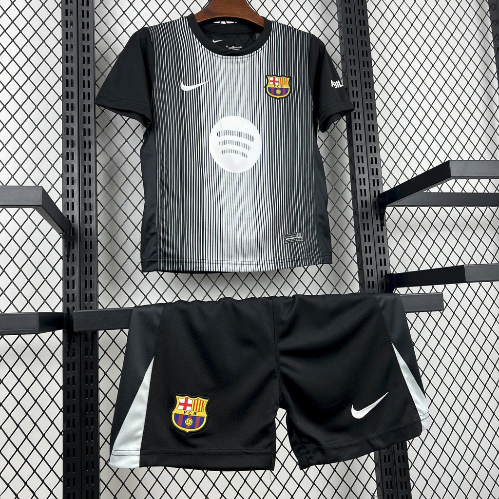 Kit Infantil Barcelona 25/26 Goleiro Edição Especial