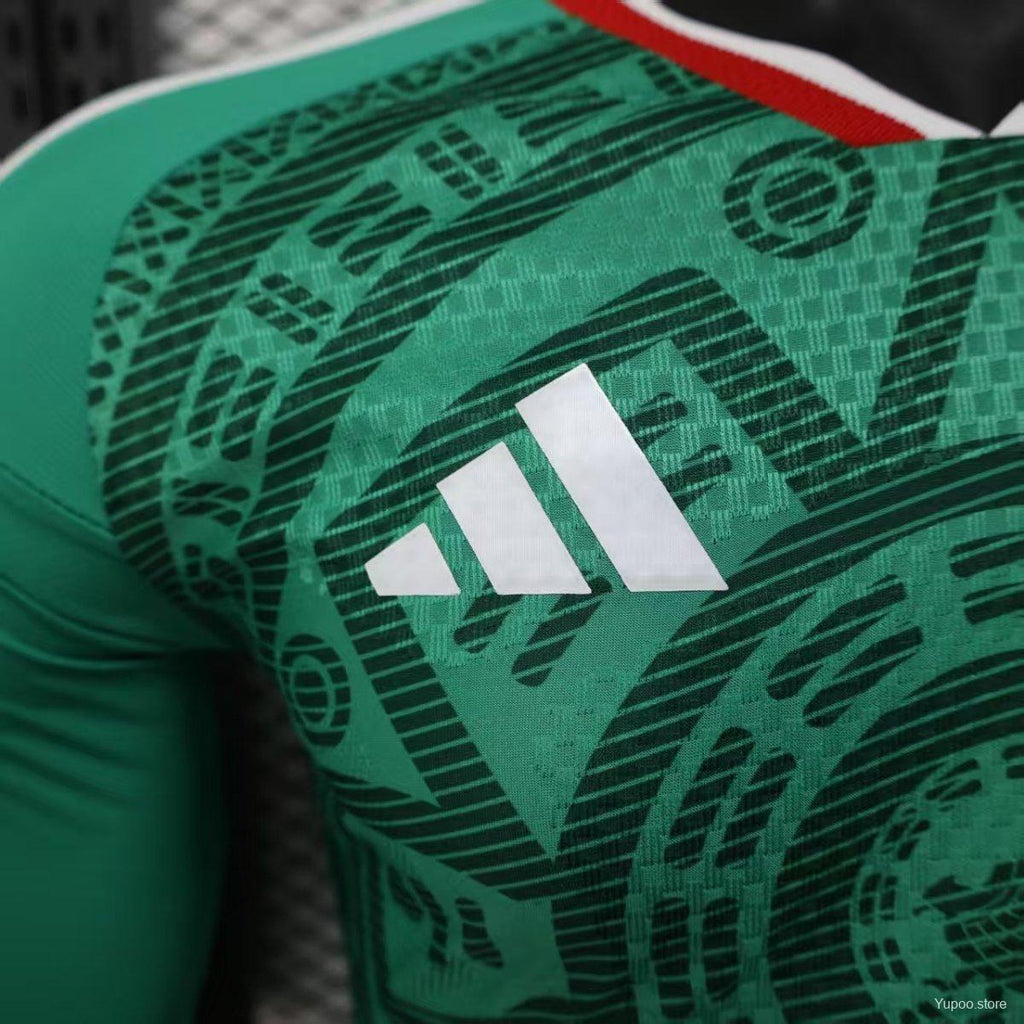 Camisa México 2026 Home - (Jogador) Manga Longa