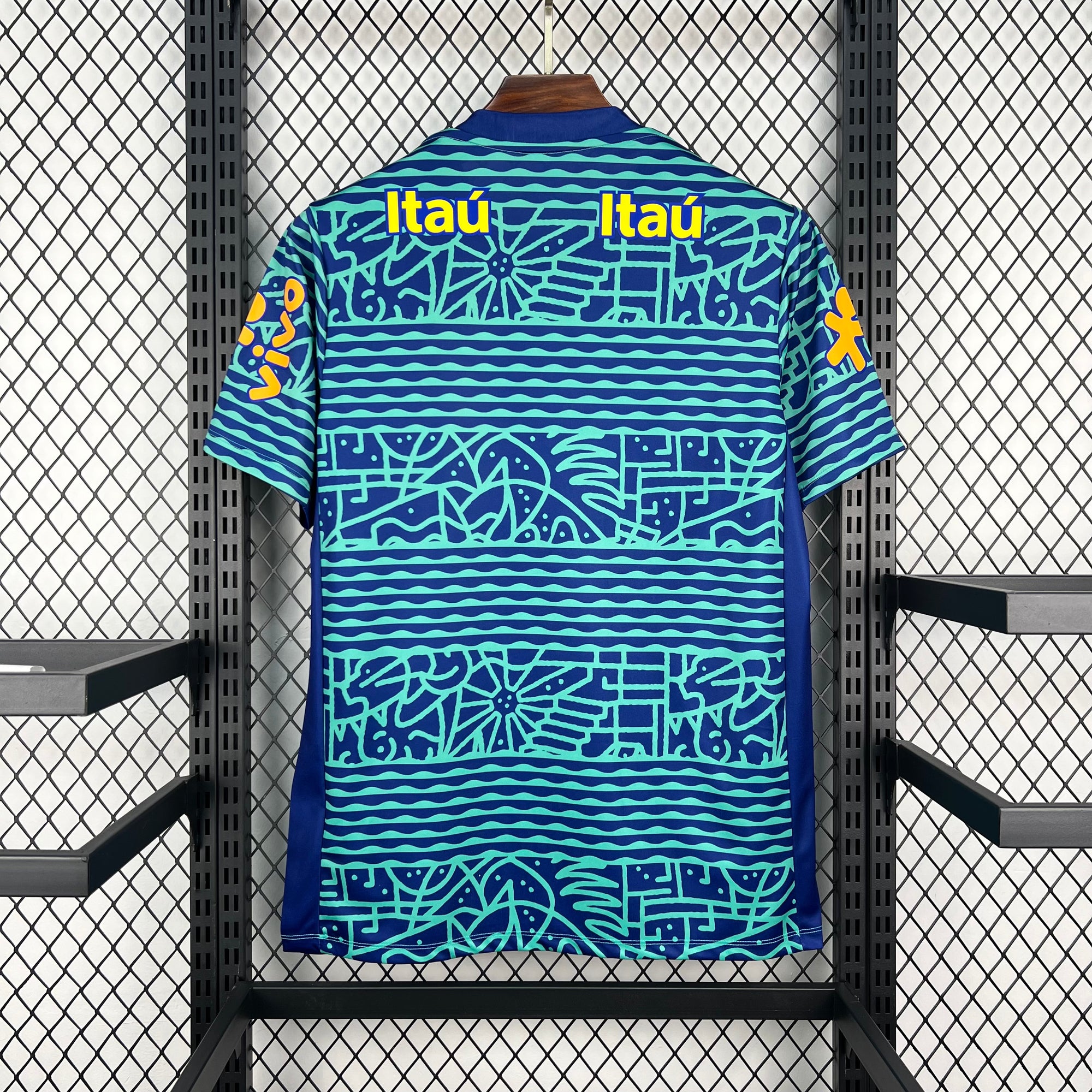 Camisa Brasil 2024 Pré-Jogo - (Retrô)