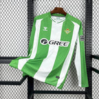Camisa Real Betis 25/26 Home - (Torcedor) Manga Longa
