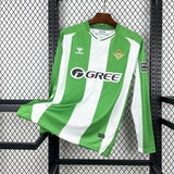 Camisa Real Betis 25/26 Home - (Torcedor) Manga Longa