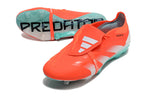 Chuteira Adidas Predator Elite Tongue FG - Laranja e Ciano