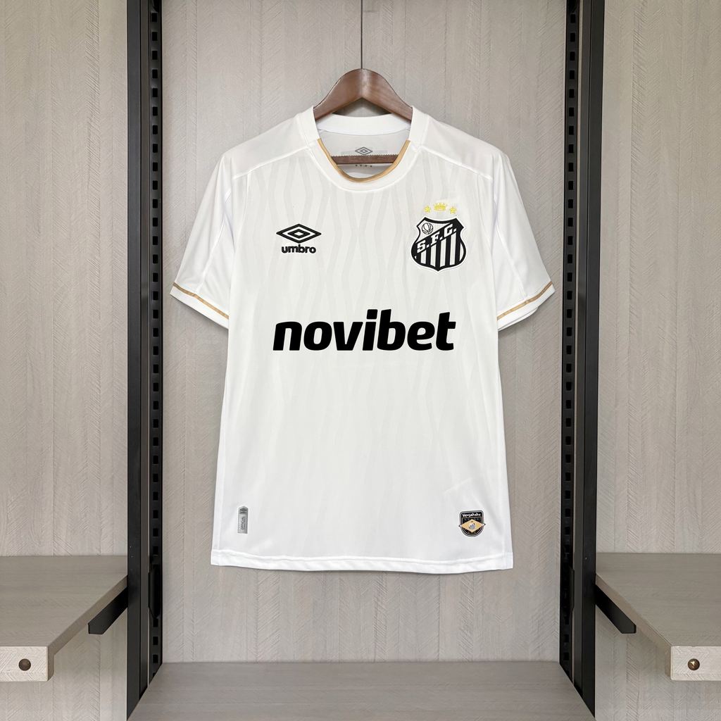 Camisa Santos 2026 Home (Com Patrocínio) - (Torcedor)