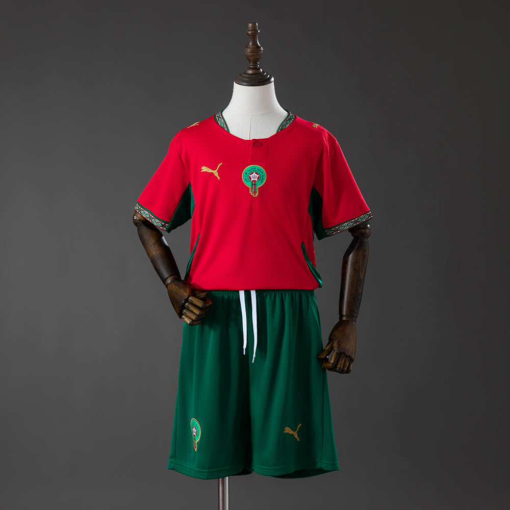 Kit Infantil Marrocos 2026 Home