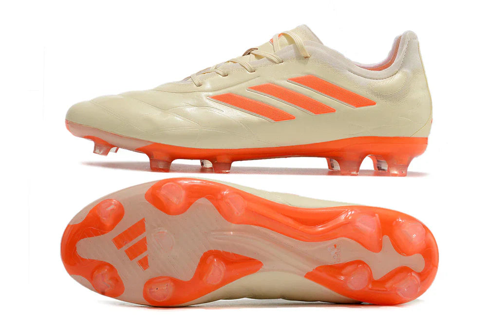 Chuteira Adidas Copa Pure+ FG (Bege)