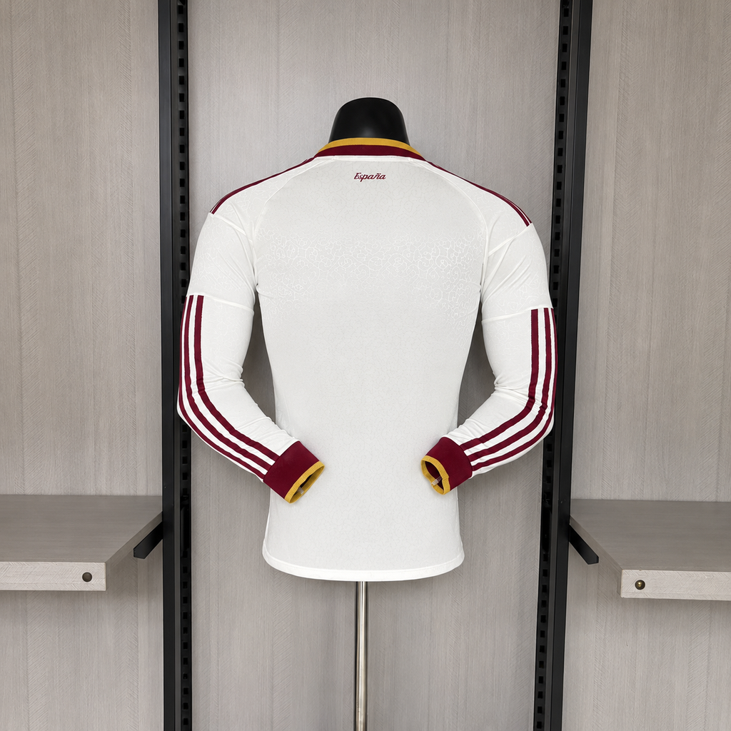 Camisa Espanha 2026 Away - (Jogador) Manga Longa