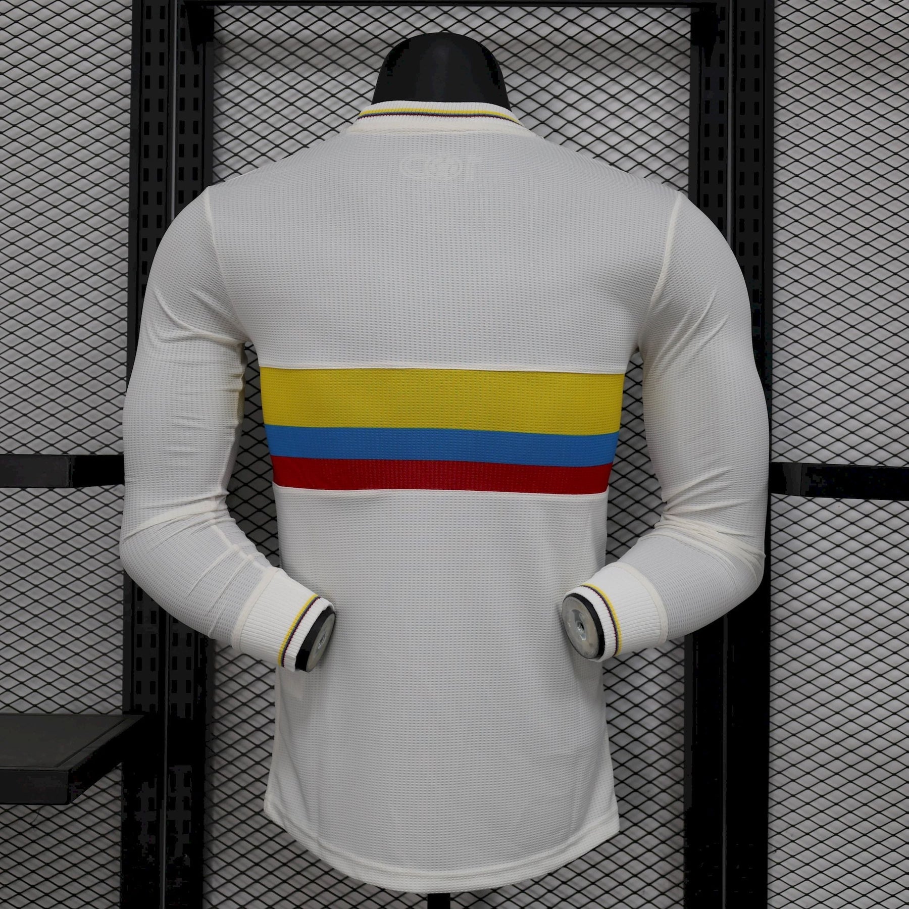 Camisa Colômbia Aniversário De 100 Anos Adidas 24/25 - Versão (Jogador) Manga Comprida