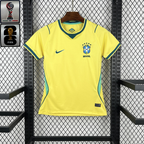 Camisa Brasil 2026 Home - (Com Patchs) (Feminina)