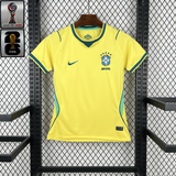Camisa Brasil 2026 Home - (Com Patchs) (Feminina)