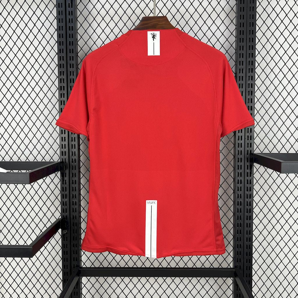 Camisa Manchester United 07/08 Home (Final Champions League) - (Retrô)