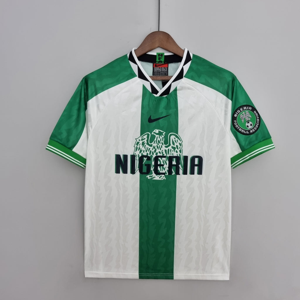 Camisa Nigéria Reserva 1996 - Versão (Retrô)