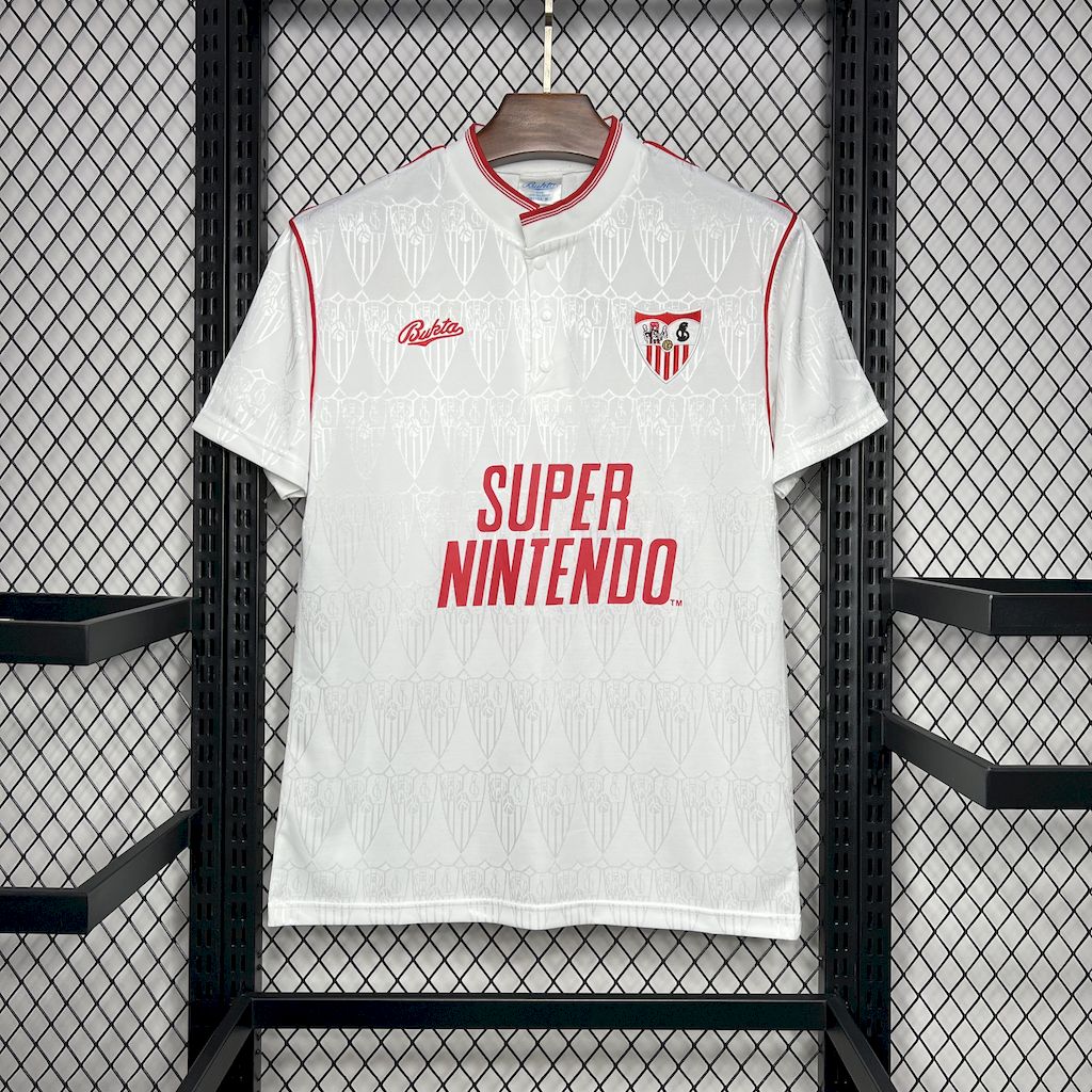Camisa Sevilla 91/92 Home - (Retrô)
