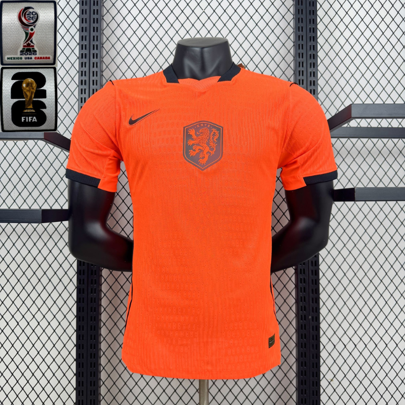 Camisa Holanda 2026 Home - (Com Patchs) (Jogador)