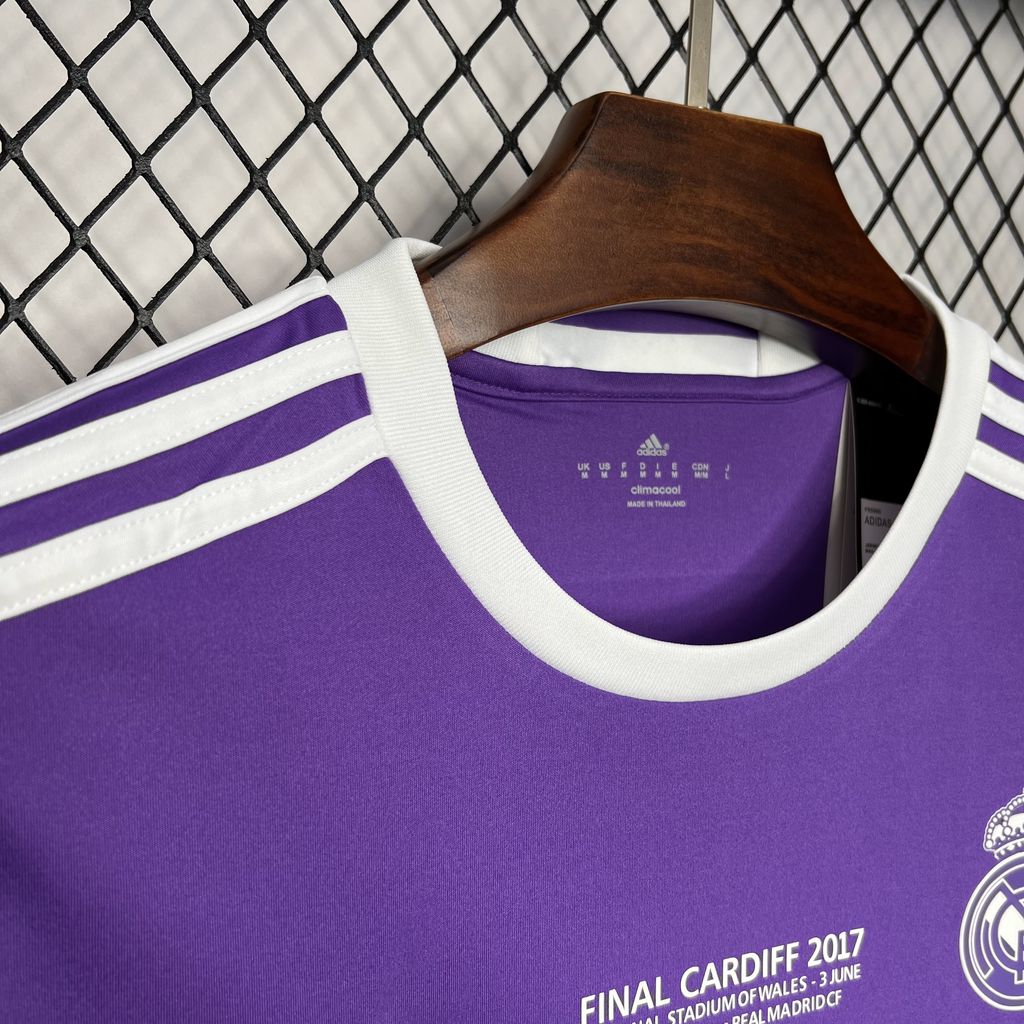 Camisa Real Madrid Reserva 16/17 - Versão (Retrô)
