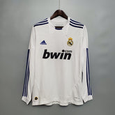 Camisa Real Madrid Titular 10/11 - Versão (Retrô) Manga Comprida