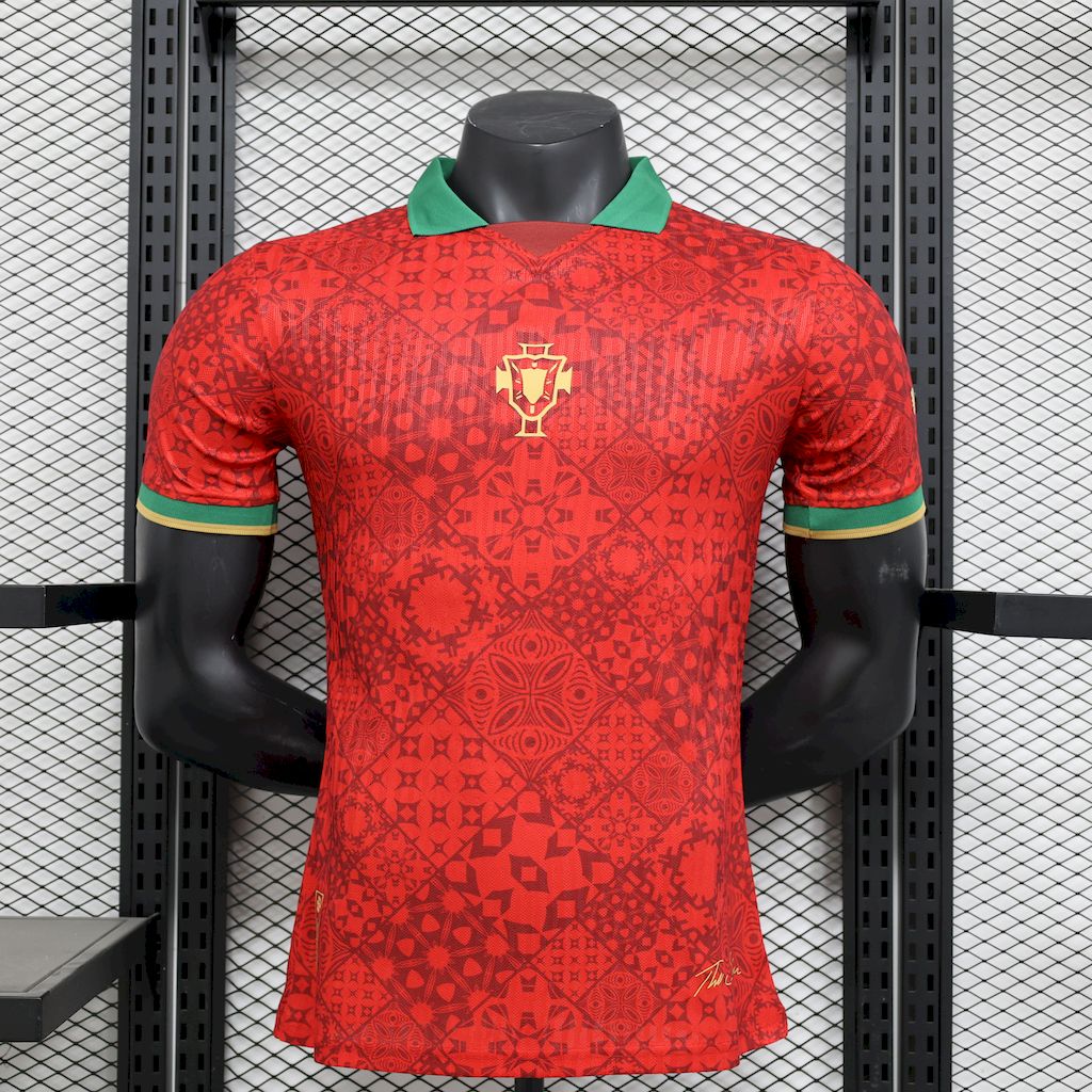 Camisa Portugal Red Edição Especial 24/25 - Versão (Jogador)
