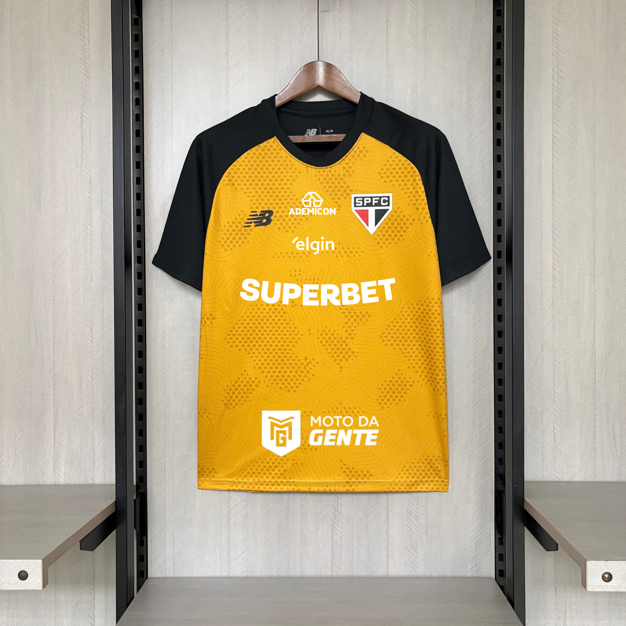 Camisa São Paulo 2026 Treino (Todos os Patrocínios) - (Torcedor)
