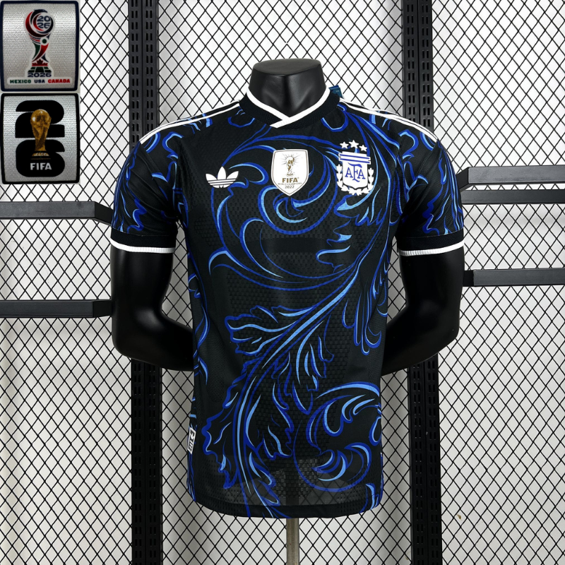 Camisa Argentina 2026 Away (Com Patchs) - (Jogador)