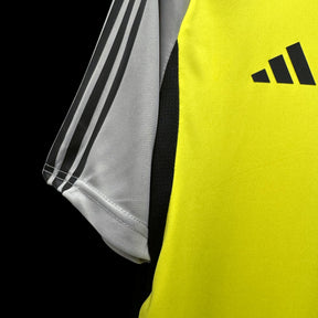 Camisa Flamengo Treino Amarela Adidas 24/25 - Versão (Torcedor) Masculina
