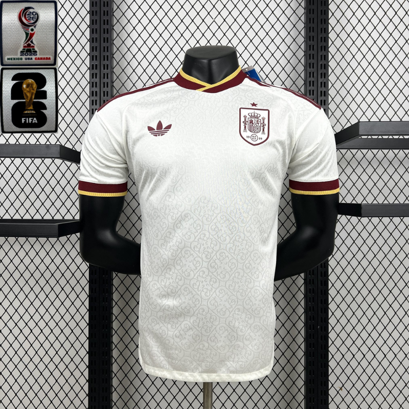 Camisa Espanha 2026 Away - (Com Patchs) (Jogador)