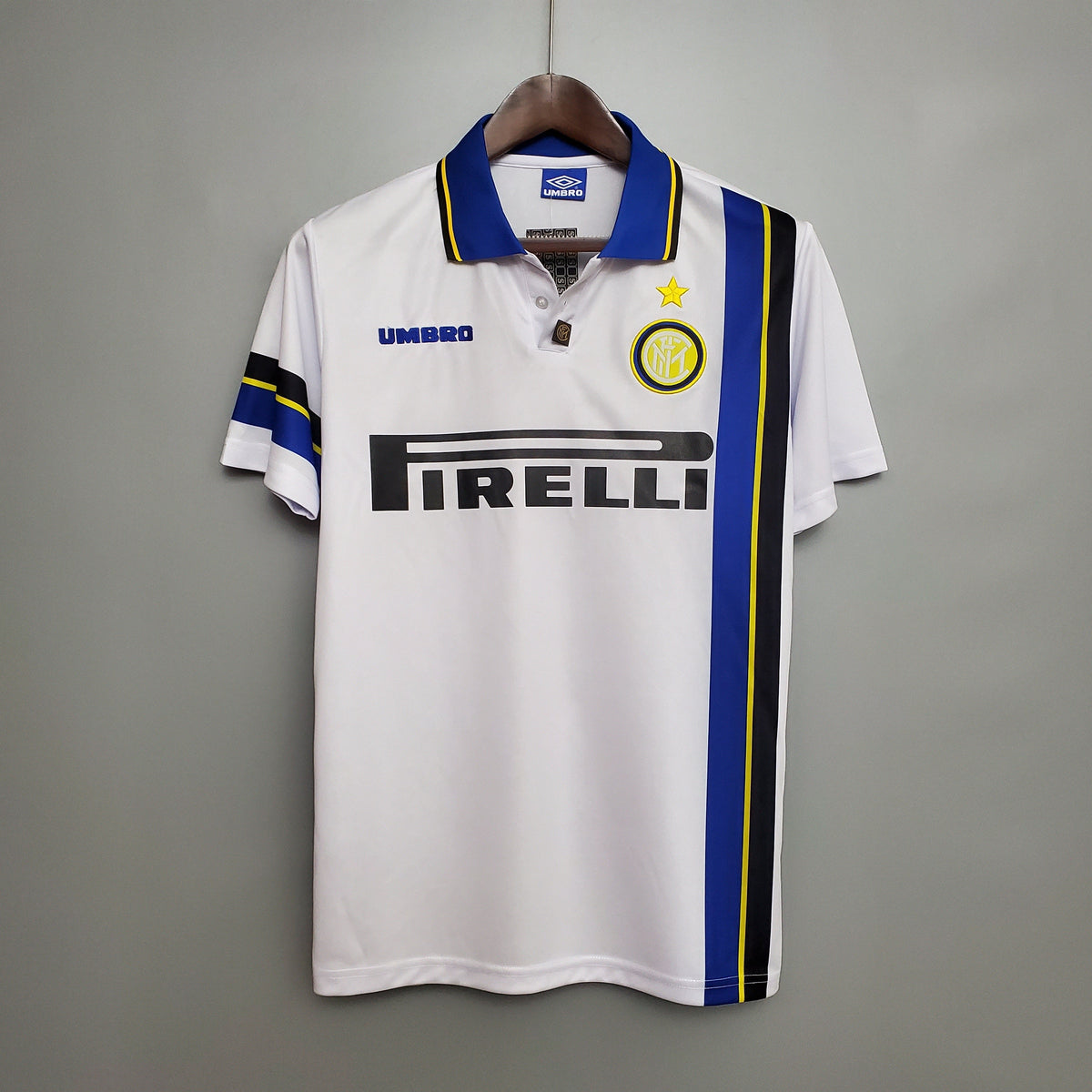 Camisa Inter de Milão Reserva 97/98 - Versão (Retrô)