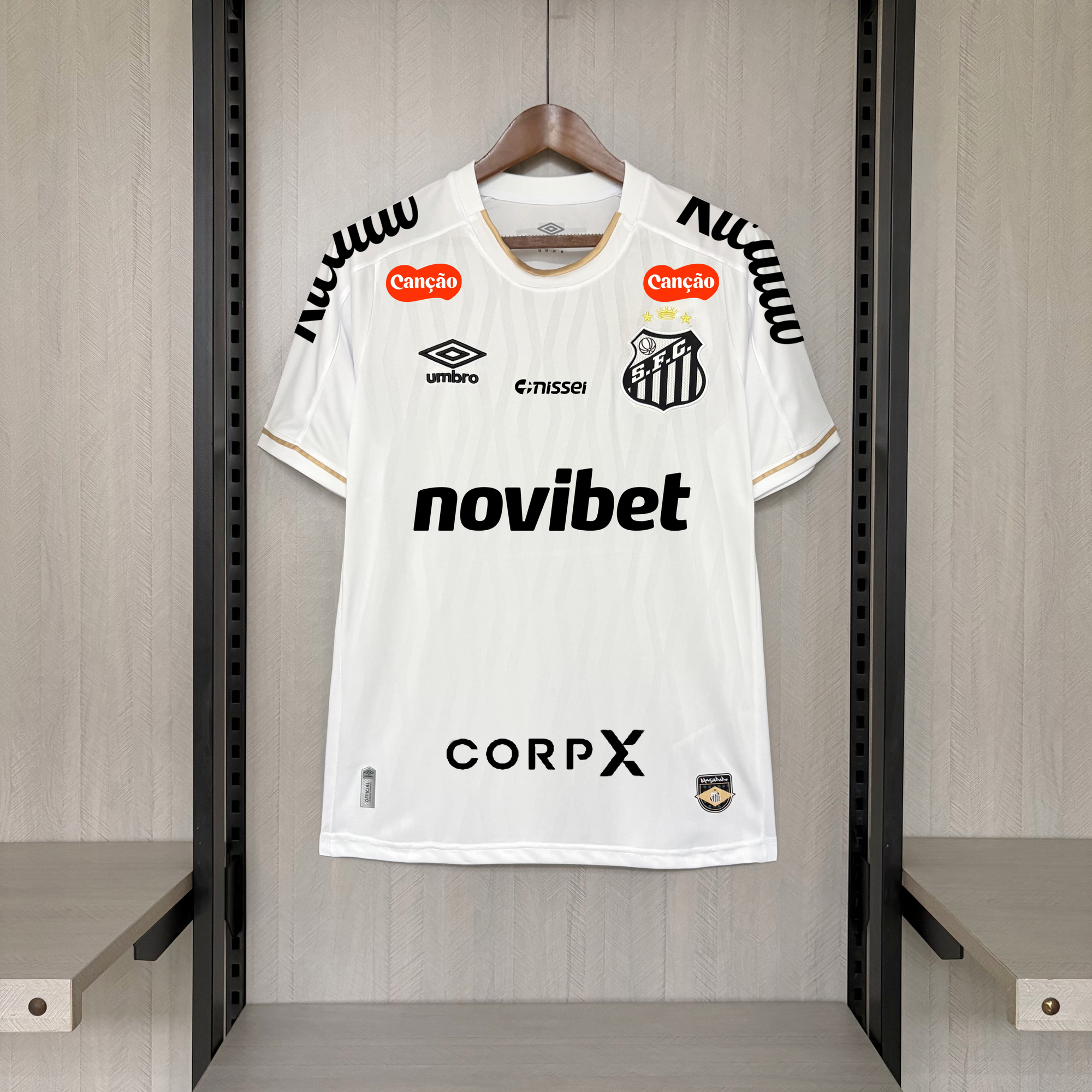 Camisa Santos 2026 Home (Todos os Patrocínios) - (Torcedor)