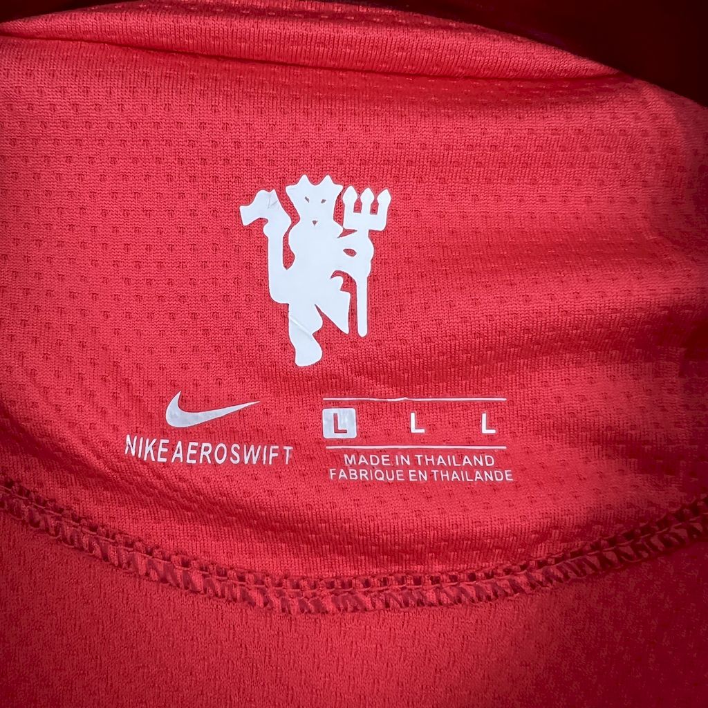 Camisa Manchester United Titular 07/08 - Versão (Retrô) Manga Comprida