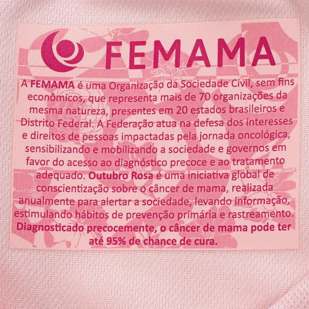 Camisa Santos 2025 Outubro Rosa - (Feminina)