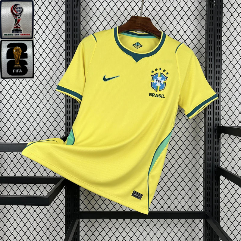 Camisa Brasil 2026 Home - (Com Patchs) (Torcedor)