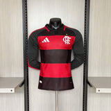 Camisa Flamengo 2026 Home - (Jogador) Manga Longa