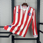 Camisa Chivas Guadalajara 16/17 Aniversário 110 anos - (Retrô) Manga Longa
