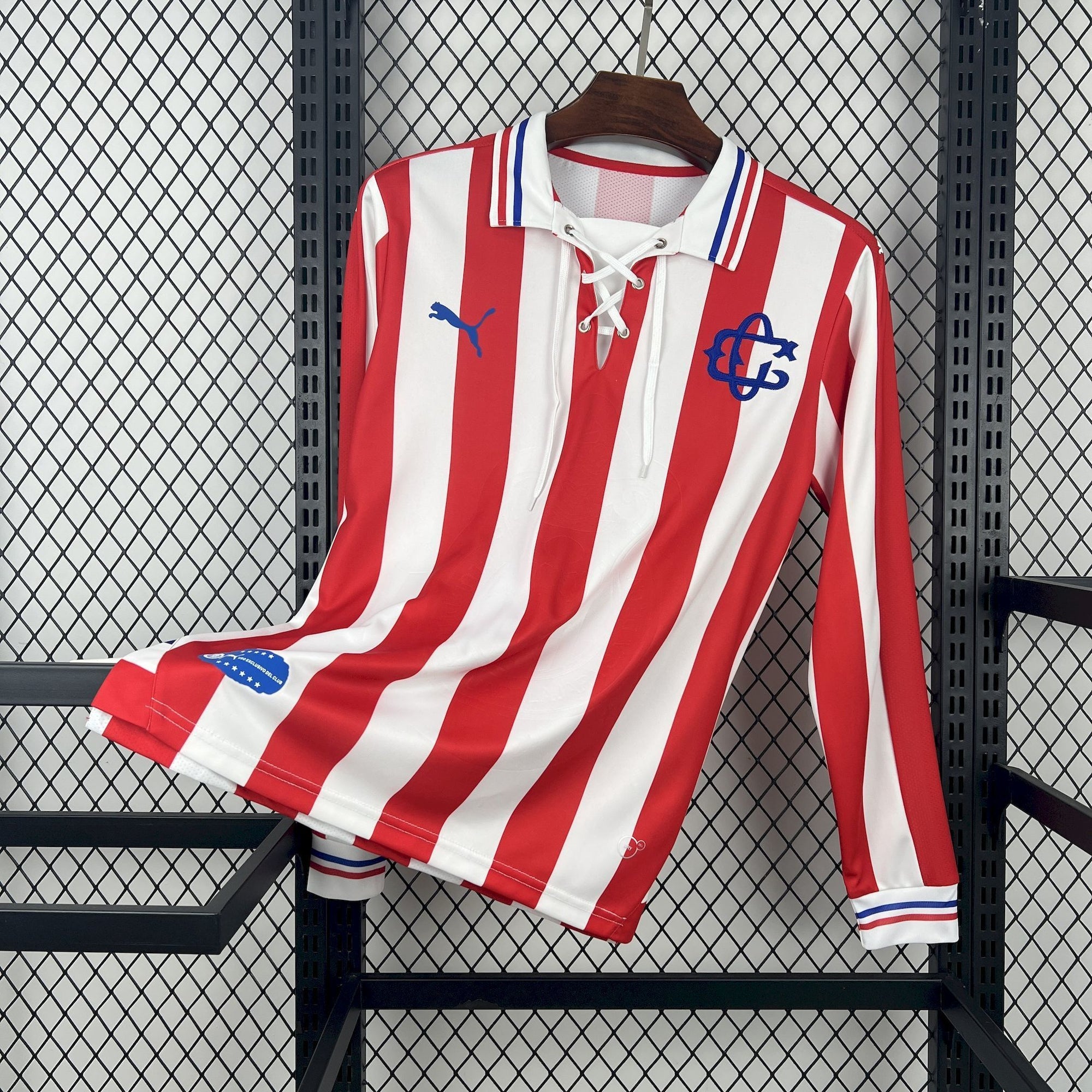 Camisa Chivas Guadalajara 16/17 Aniversário 110 anos - (Retrô) Manga Longa