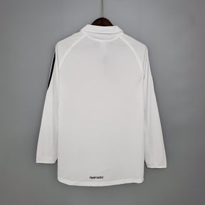 Camisa Real Madrid Titular 05/06 - Versão (Retrô) Manga Comprida
