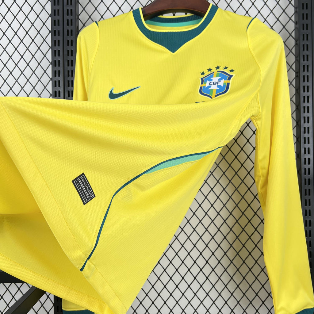 Camisa Brasil 2026 Home - (Torcedor) Manga Longa