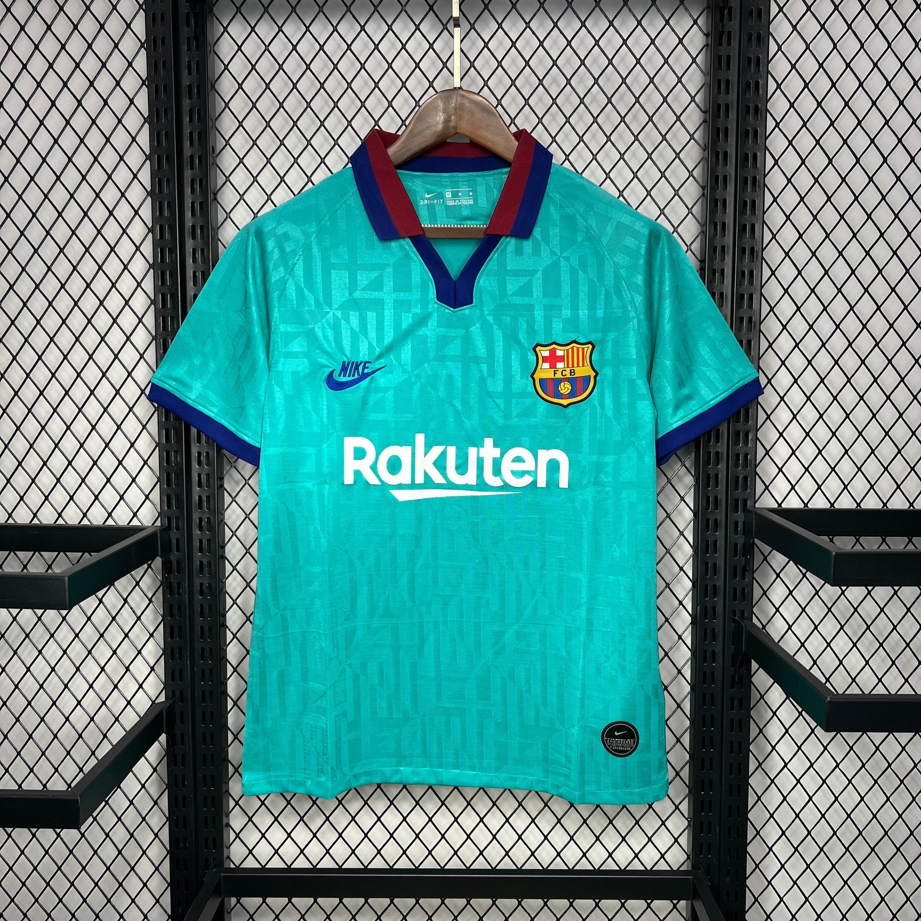 Camisa Barcelona lll 19/20 - Versão (Retrô)