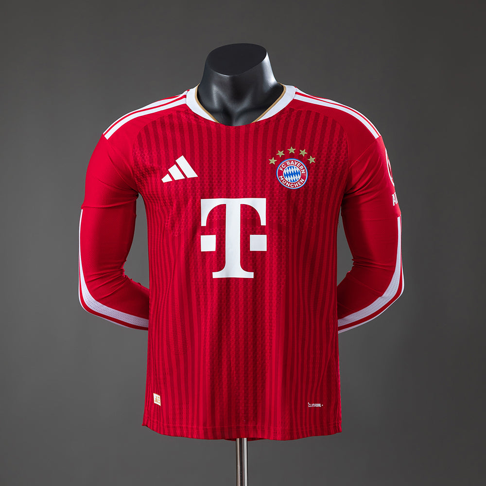 Camisa Bayern de Munique 26/27 Home - (Jogador) Manga Longa