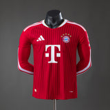 Camisa Bayern de Munique 26/27 Home - (Jogador) Manga Longa