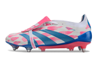Adidas Predator Elite Fold-Over Tongue SG - Branca, Azul e Rosa