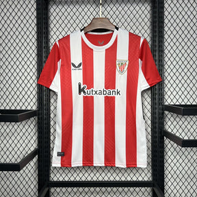 Camisa Athletic Bilbao Titular 24/25 - Versão (Torcedor) Masculina