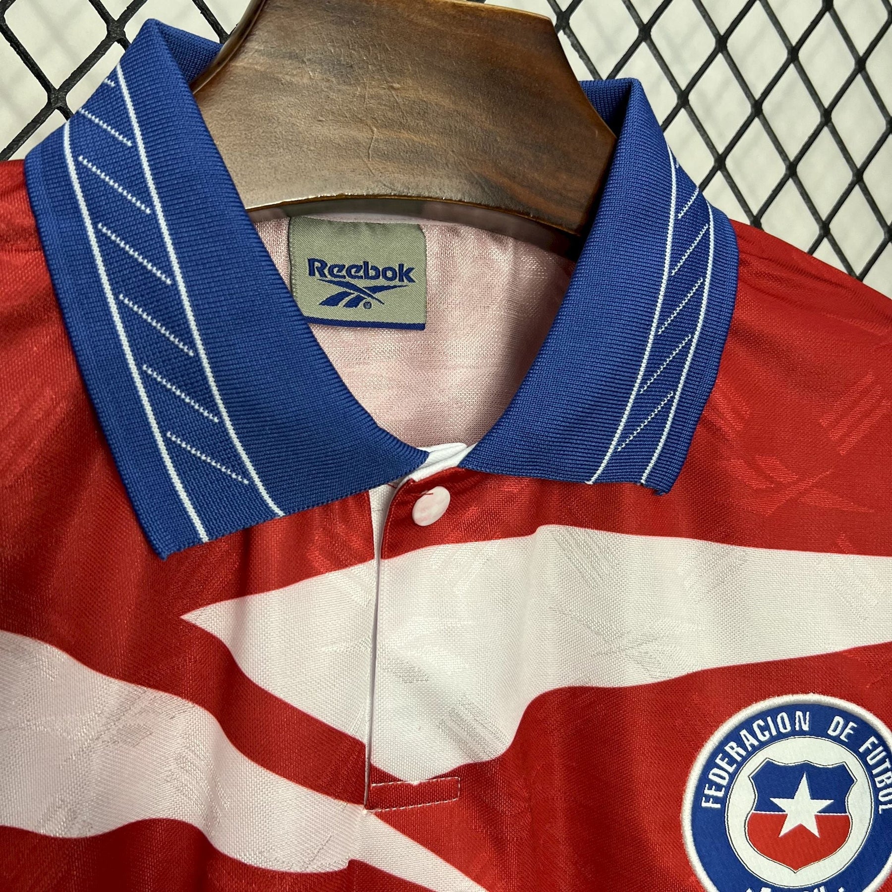 Camisa Chile Titular 1998 - Versão (Retrô) Manga Comprida