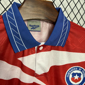 Camisa Chile Titular 1998 - Versão (Retrô) Manga Comprida