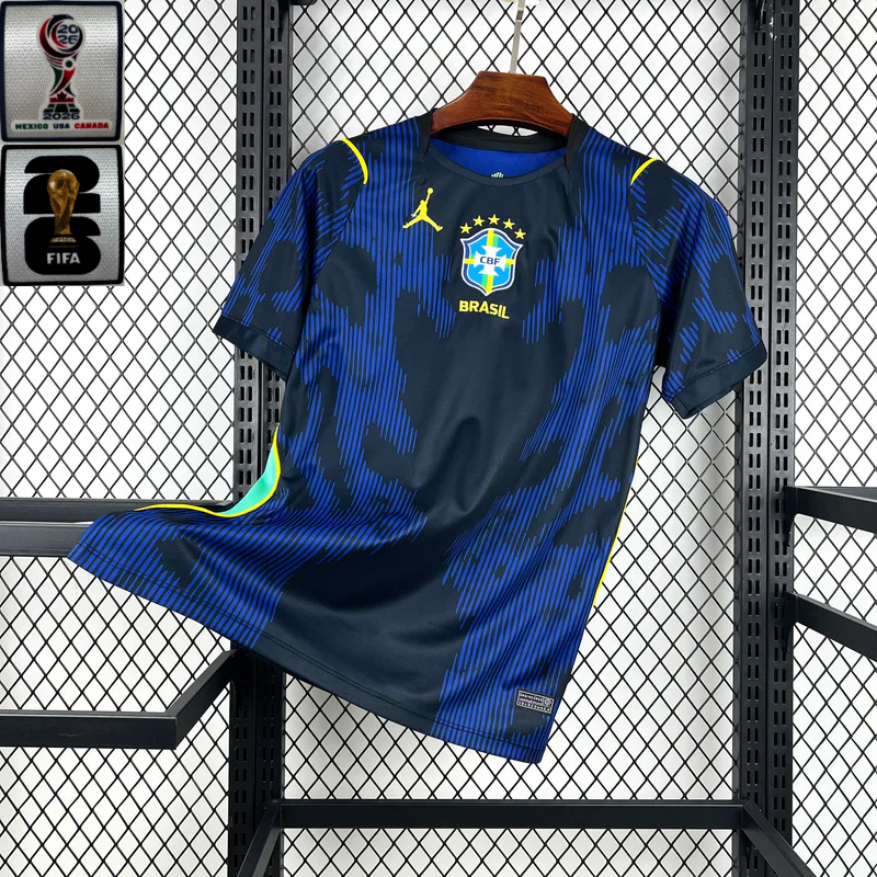 Camisa Brasil 2026 Away - (Com Patchs) (Torcedor)