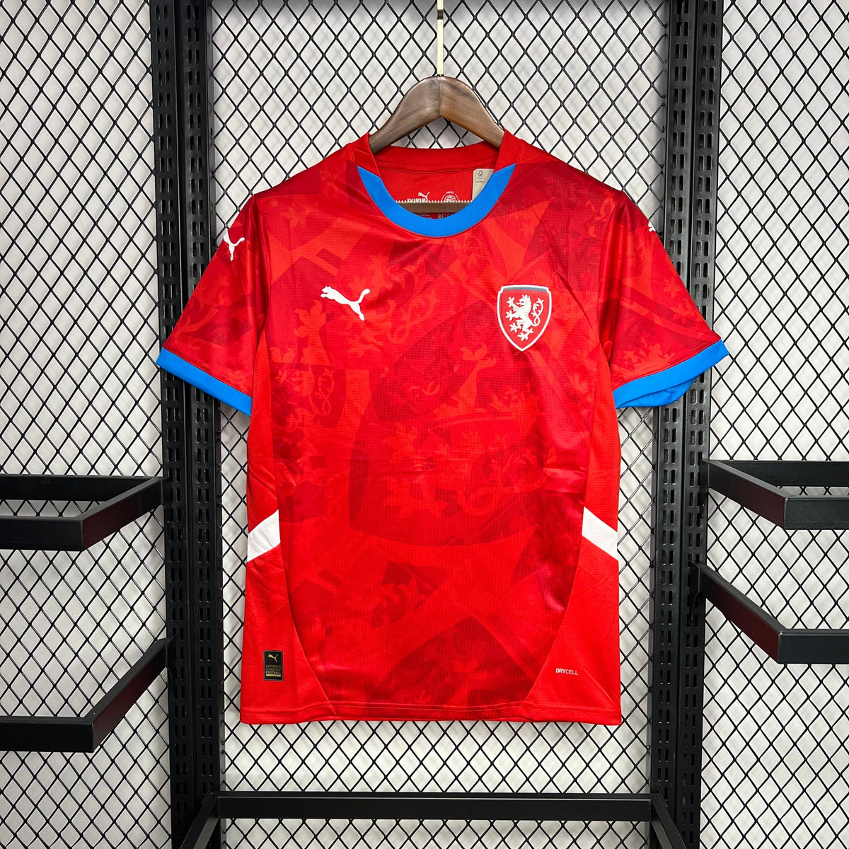 Camisa República Tcheca Home 24/25 - Versão (Torcedor) Masculina